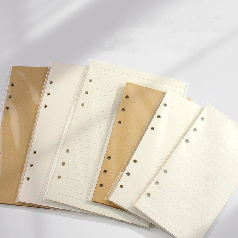 A5 Spiral Dotted Grid Notebook - A5 A6 A7 Notebook Daun Longgar