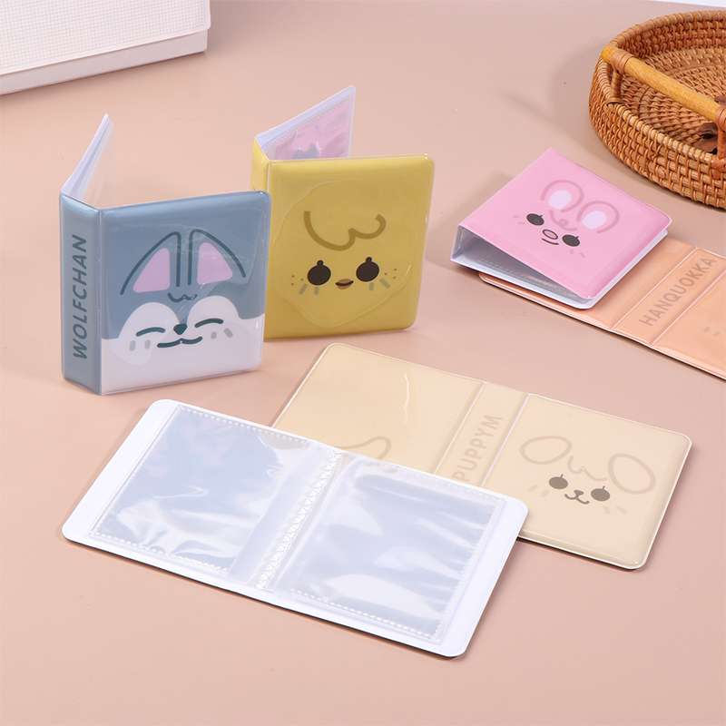 Kpop Photo Card Binder 3 Inch - Album Foto Kartu Pos Hewan Kartun