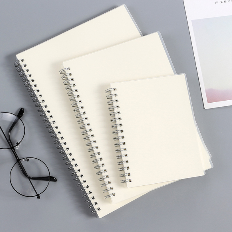 A5 Spiral Dotted Grid Notebook - A5 A6 B5 Notebook koil buku