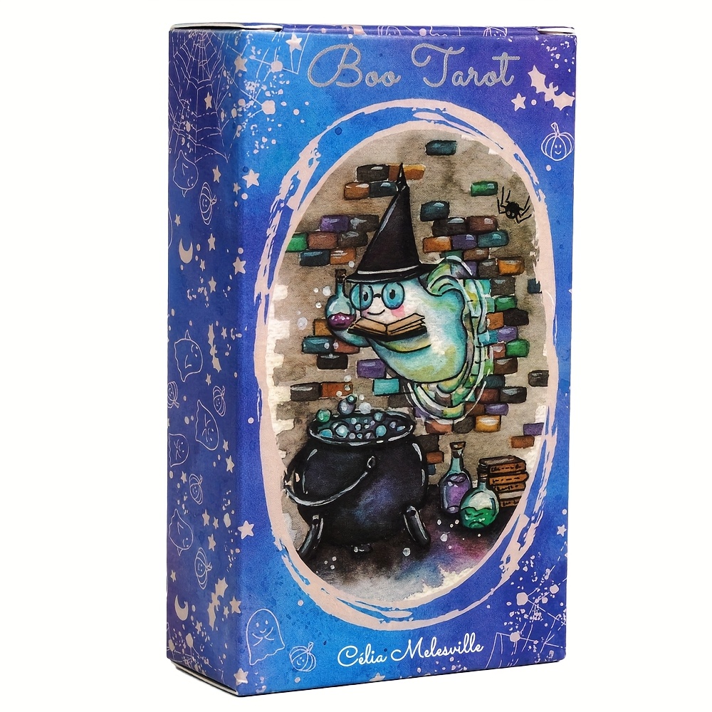 Tarot Deck With Guidebook - Kartu Baca Hantu Dek Tarot Boo