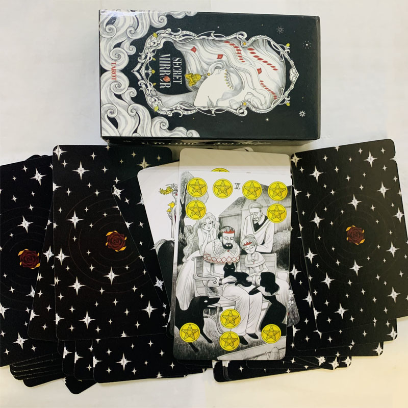 Secret Mirror kartu Tarot 80 d - Tarot Deck With Guidebook ulasan dan harga
