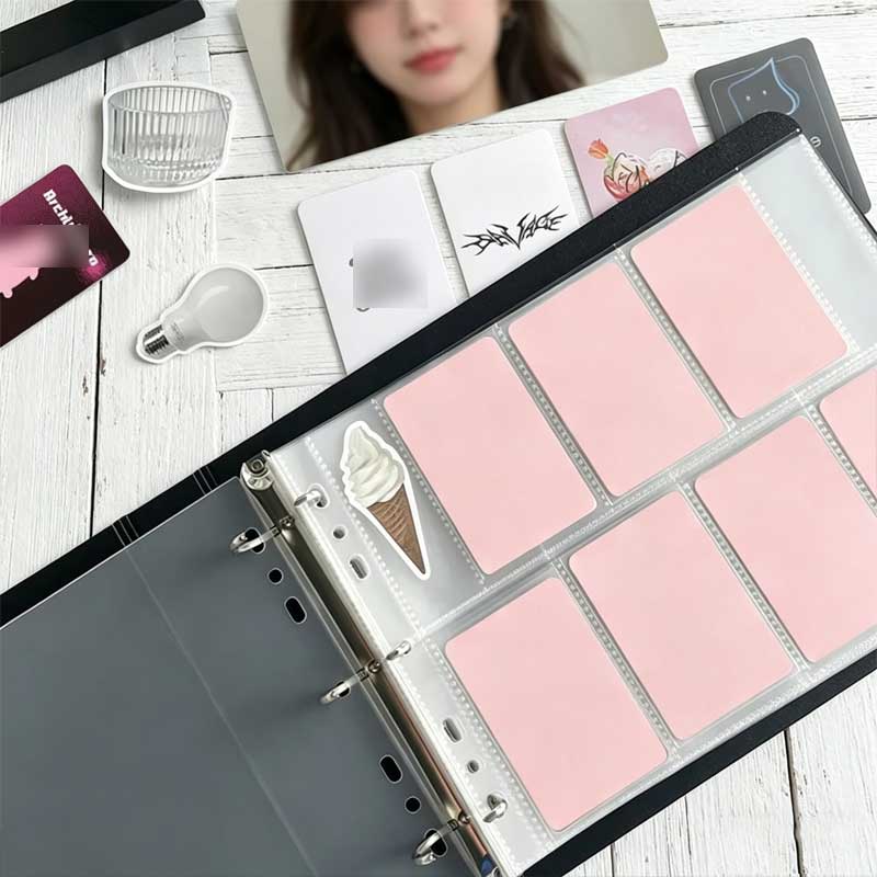 Binder A5 7-8 Slot Lebar denga - Kpop Photo Card Binder 3 Inch ulasan dan harga