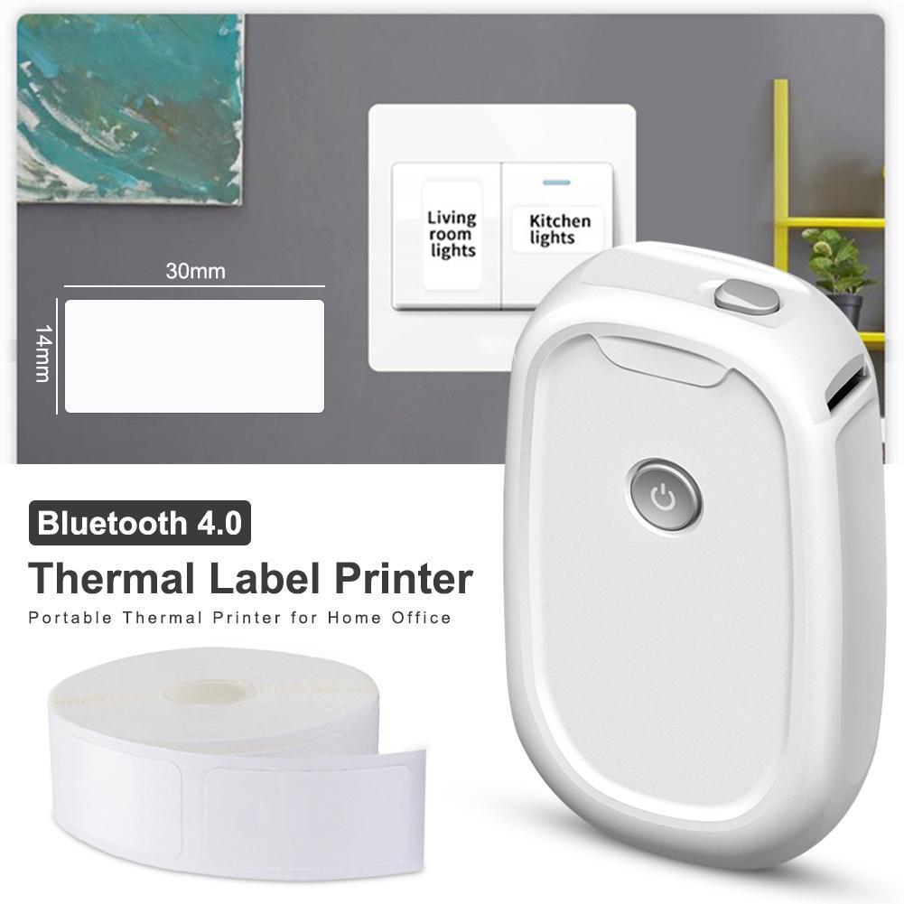 Mesin Pembuat Label Portabel N - Mini Pocket Thermal Printer Paper Roll ulasan dan harga