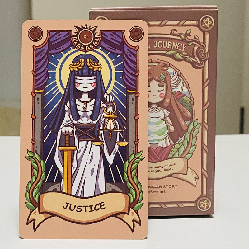 Kartu Tarot Perjalanan Menyena - Tarot Deck With Guidebook ulasan dan harga