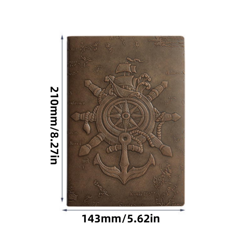Buku Catatan Retro A5 Buku Cat - Vintage Leather Journal Notebook ulasan dan harga