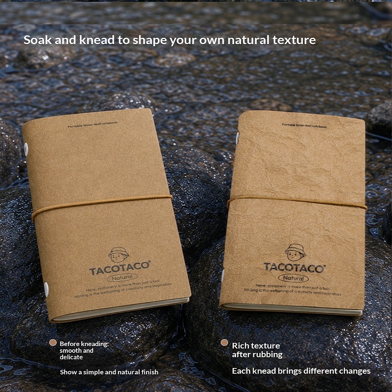 TACOTACO Buku Catatan Bersampu - Vintage Leather Journal Notebook ulasan dan harga