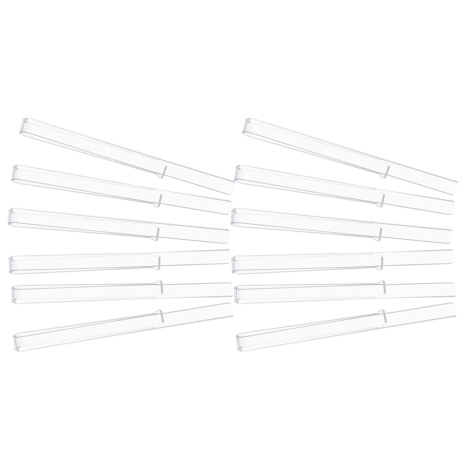 6 Pasang Penjepit Halaman Buku - Clear Acrylic Book Stand Holder ulasan dan harga