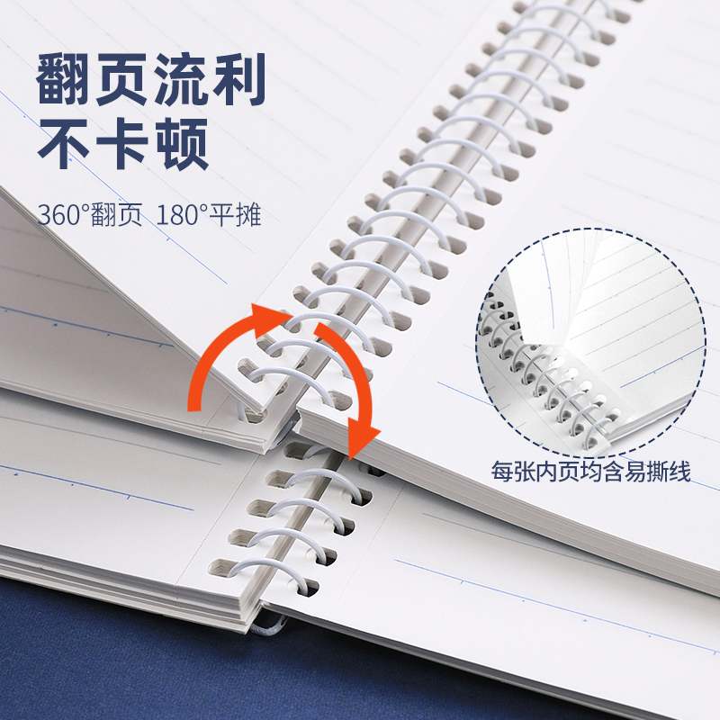 2 Buah KOKUYO Buku Spiral Gulu - A5 Spiral Dotted Grid Notebook ulasan dan harga