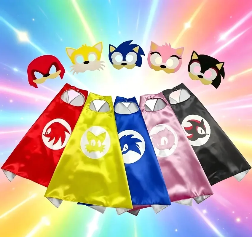 Set Jubah Bertema Sonic, Kostu - Movies ulasan dan harga