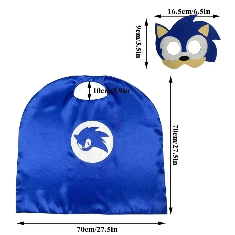Set Jubah Bertema Sonic, Kostu - Movies ulasan dan harga