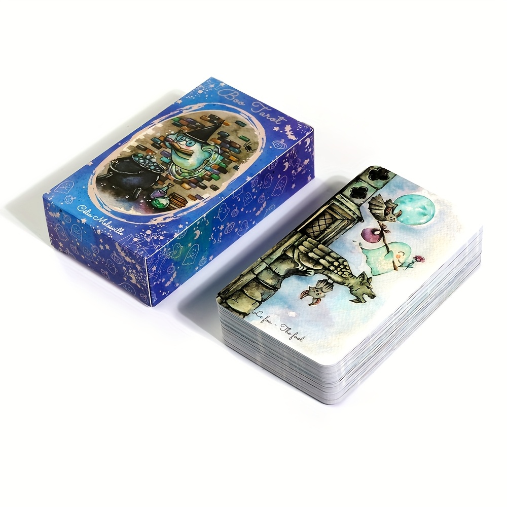 Kartu Baca Hantu Dek Tarot Boo - Tarot Deck With Guidebook ulasan dan harga