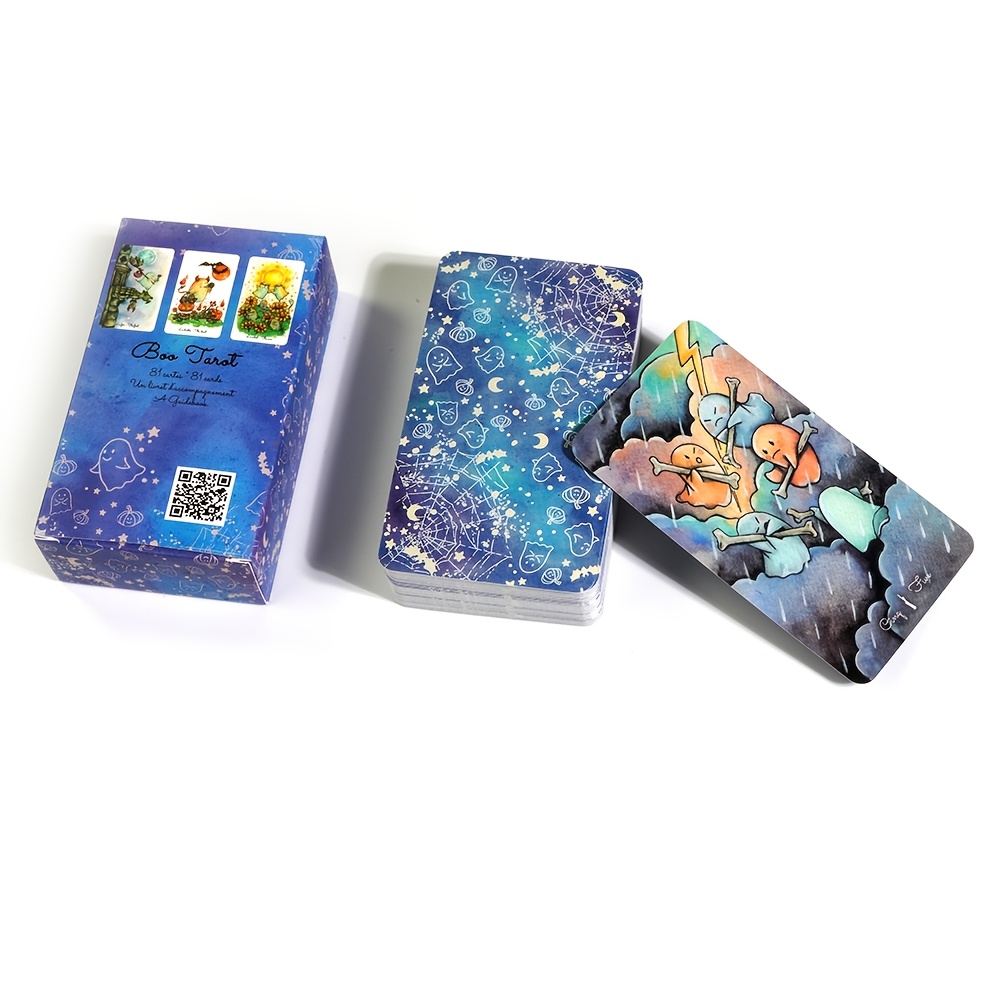 Kartu Baca Hantu Dek Tarot Boo - Tarot Deck With Guidebook ulasan dan harga