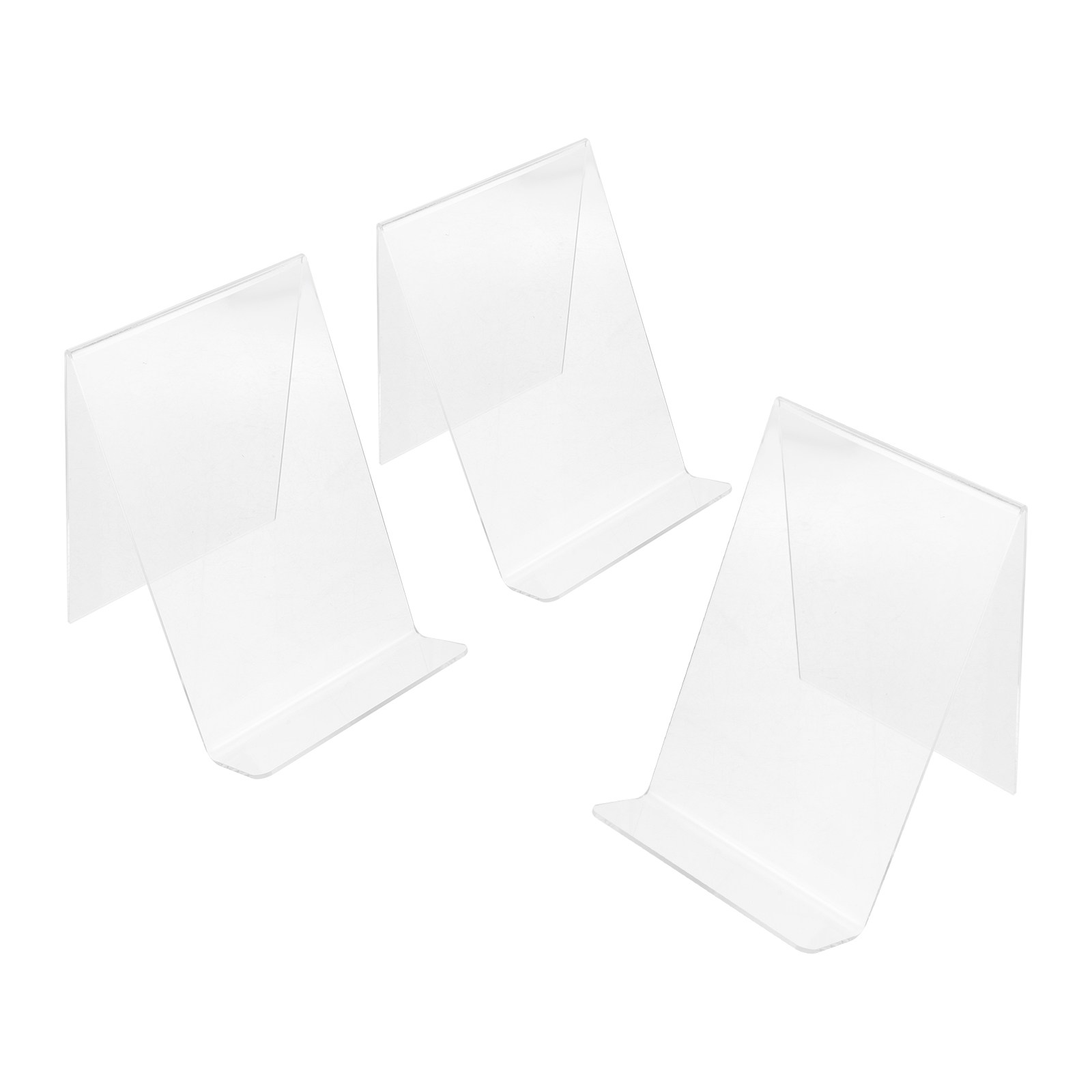 3Pcs Penyangga Buku Akrilik Tr - Clear Acrylic Book Stand Holder ulasan dan harga