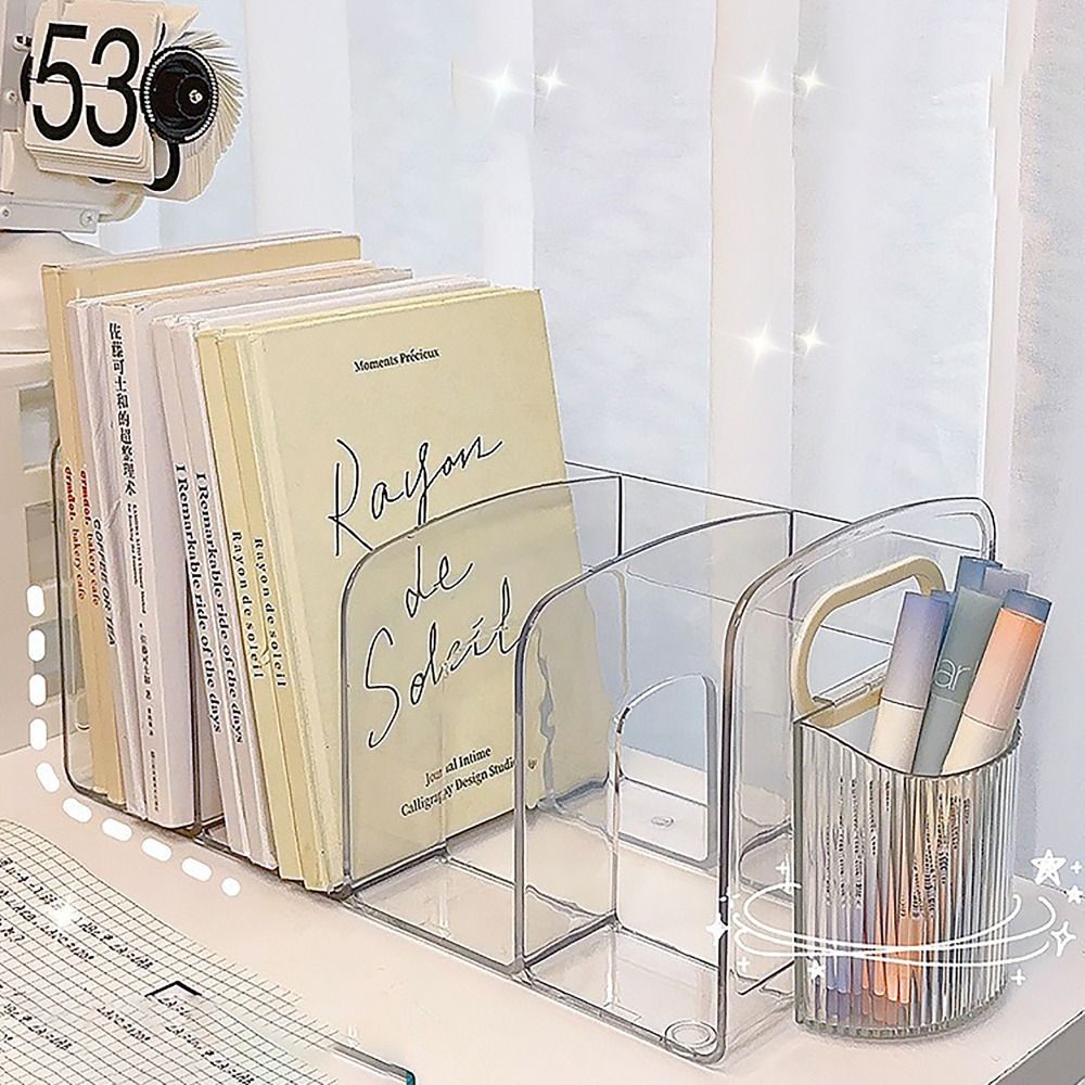 Penyangga Buku Akrilik Transpa - Clear Acrylic Book Stand Holder ulasan dan harga
